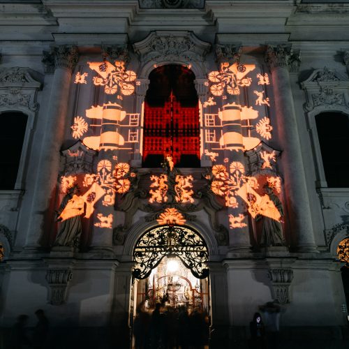 Diaspora Scroll by Azra Akšamija KLANGLICHT 2018 © Christian Thiess Photography