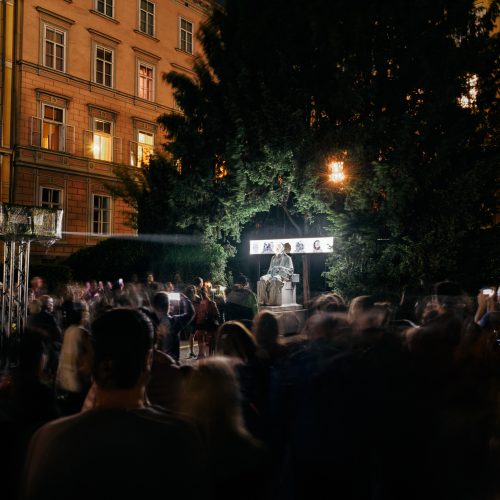 Ich bin viele Gesichter by Michael Bachhofer und Karl Wratschko, KLANGLICHT 2018 © Christian Thiess Photography