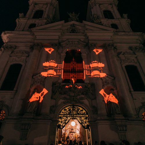 Diaspora Scroll by Azra Akšamija KLANGLICHT 2018 © Lupi Spuma