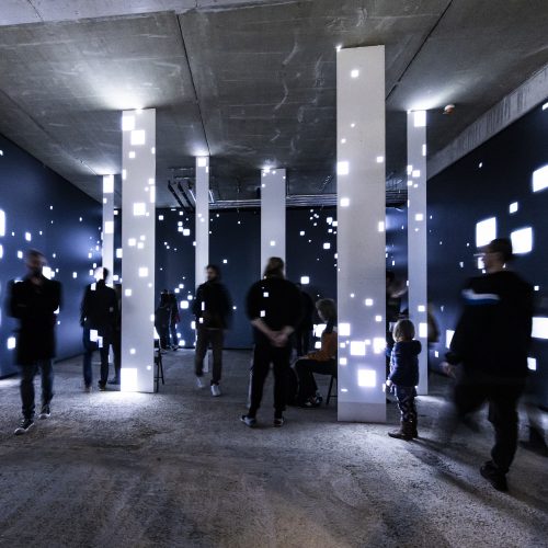 Sonderfall des Rechtecks von Esther Stocker (Foto: Marija Kanizaj)