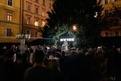 Ich bin viele Gesichter by Michael Bachhofer und Karl Wratschko, KLANGLICHT 2018 © Christian Thiess Photography for Klanglicht 2018